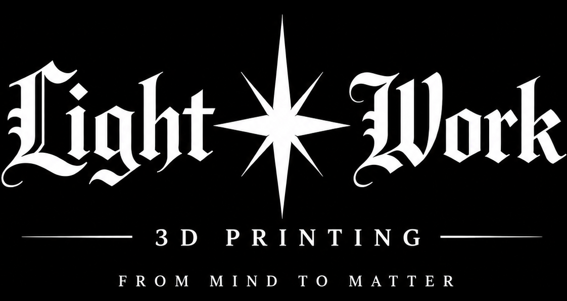 Light Work — 3D Printing. From Mind to Matter.